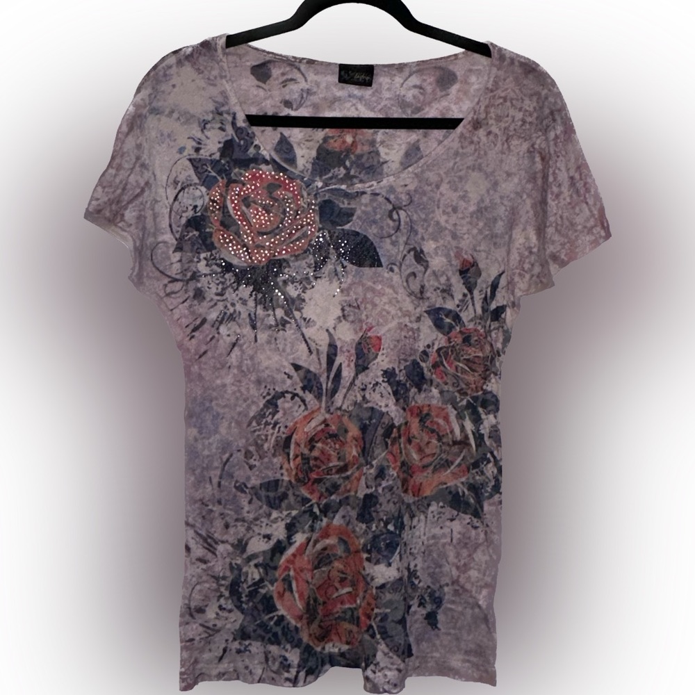 Daytrip Pink Rose Breathable T Shirt Top Womens